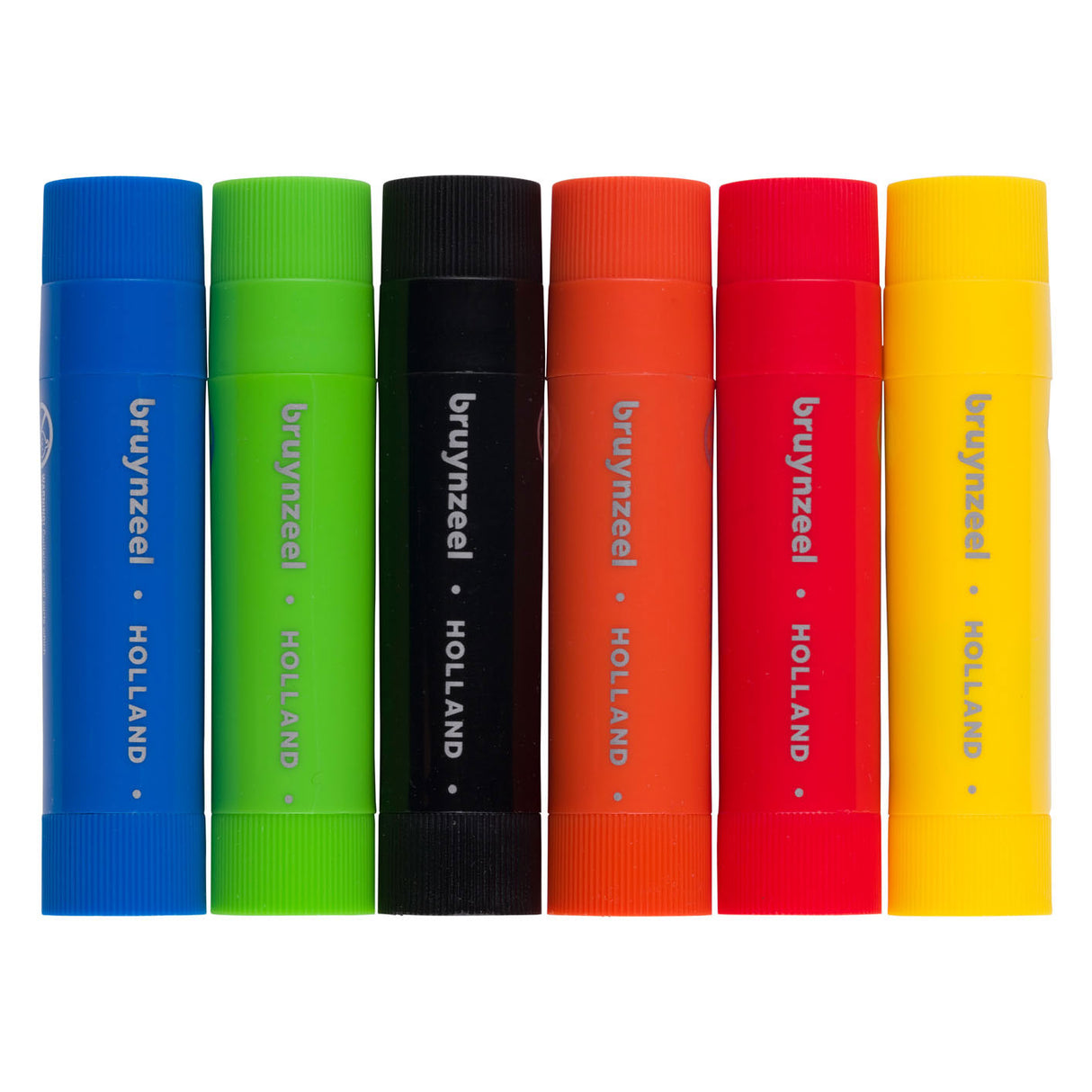 Bruynzeel plakkaatverf sticks set basic | 6 kleuren