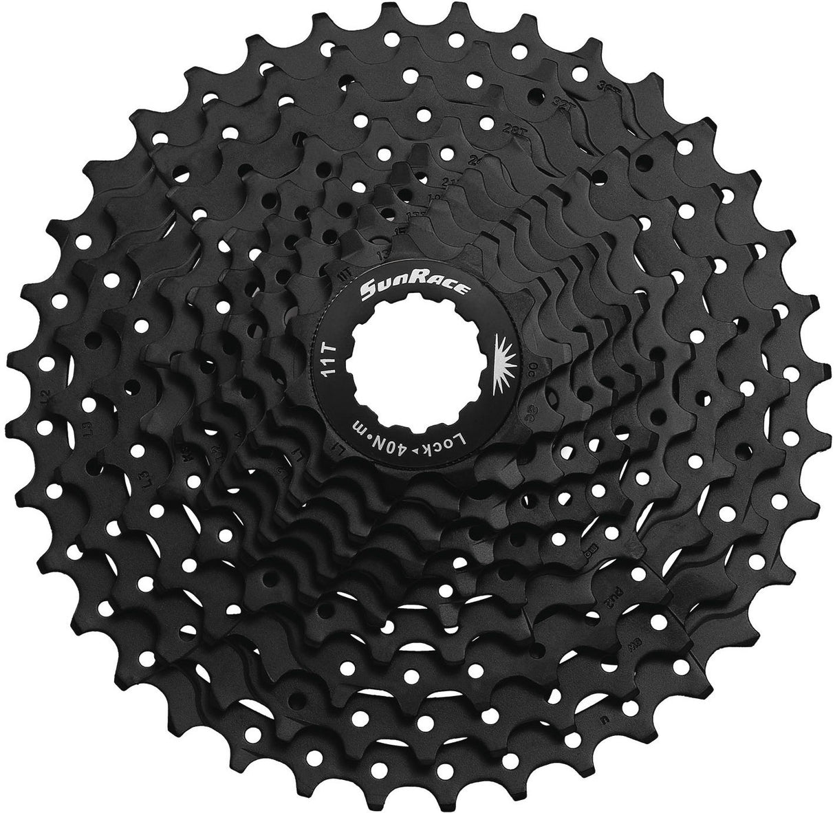 Sunrace Cassette CSMS1 10 speed 11-36 tands zwart