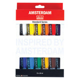 Talens amsterdam acrylverf standard set, 12dlg.