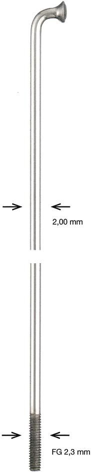 Alpina spaak spoke sst 2x300 mm