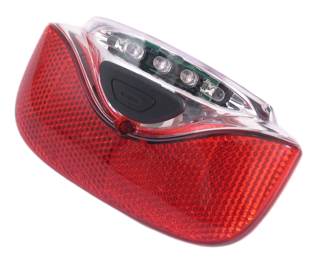 Gazelle Innergy achterlicht rood, transparant, led, 115x65mm, fietsaccu, geschikt voor Innergy e-bikes