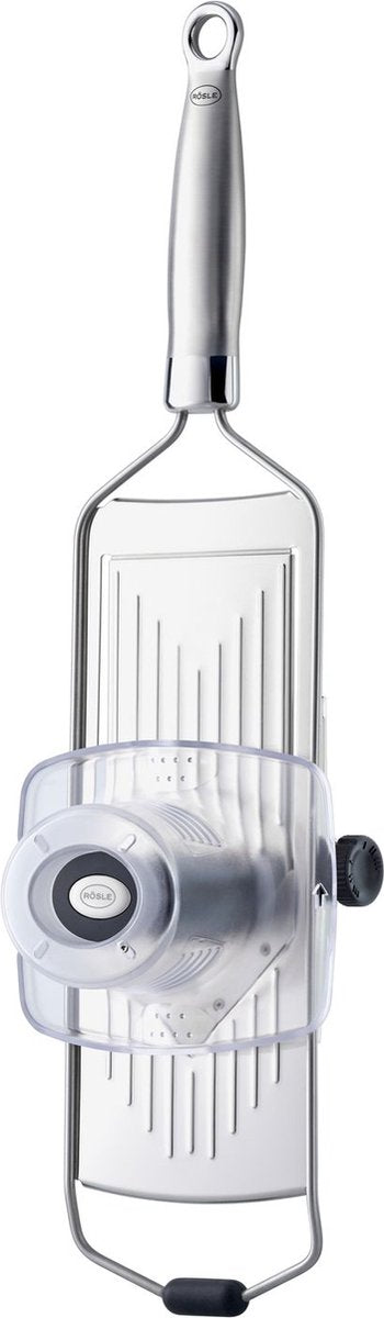 Rösle v-slicer mandoline, verstelbaar, rvs -