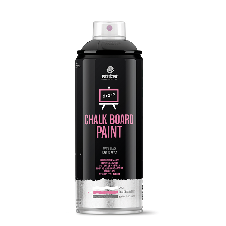 Mtn 1070477 - pro black board 400ml: black | 3 stuks