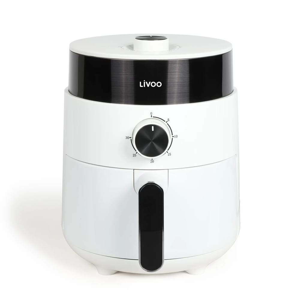 Livoo livoo airfryer multifunctioneel 1200 w 2,5 l wit