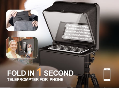 Lensgo smartphone teleprompter tcs7s 8.5inch