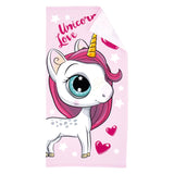 Unico Badhanddoek Unicorn Love, 70x140