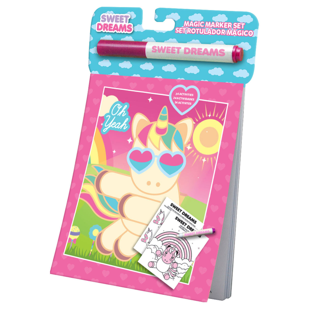 Kids licensing magisch water tekenboek eenhoorn