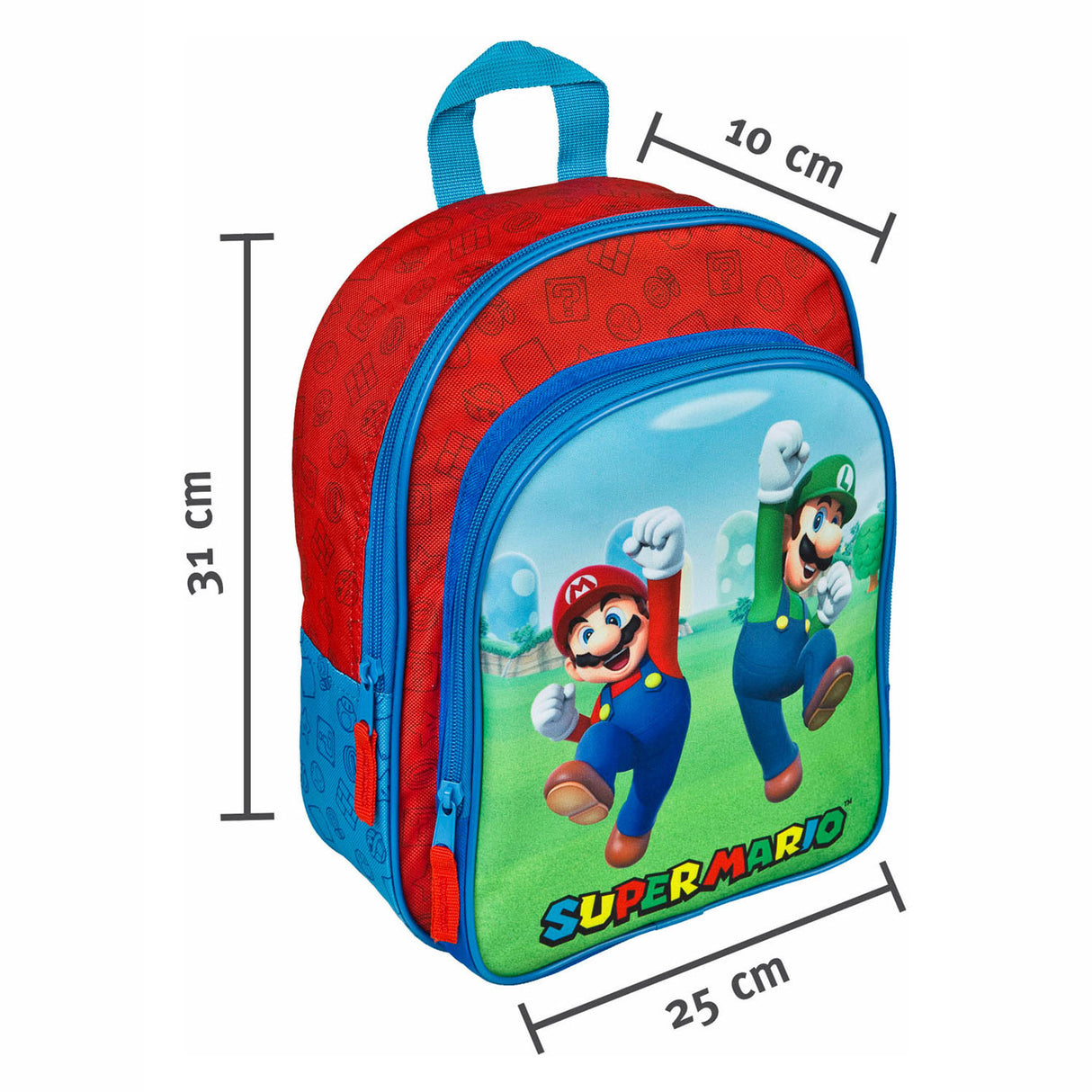 Kids licensing super mario rugzak