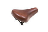 Selle comfort Comfort Comfort zadel City Foam bruin. Vacuum gesealed, inclusief strop (werkplaatsverpakking).