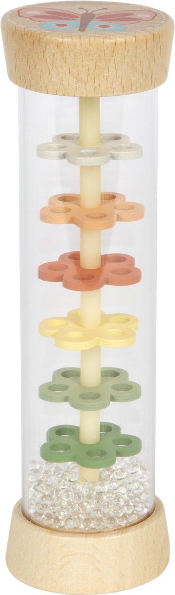 Small foot regenmaker sensorisch speelgoed tiny friends voor baby's.