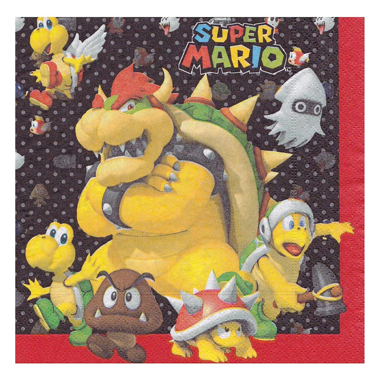 Super mario servetten, 20st.