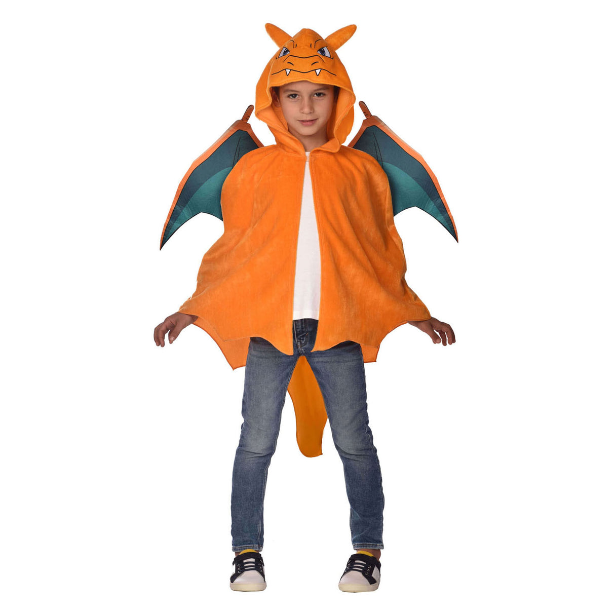 Pokémon kinderkostuum pokemon charizard cape, 3-4 jaar