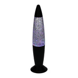 Glitter led lamp kleurveranderend, 34cm