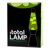 Itotal lavalamp zwart groen, 40cm