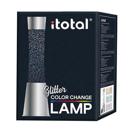 Glitter lamp met colour-changing en afstandsbediening