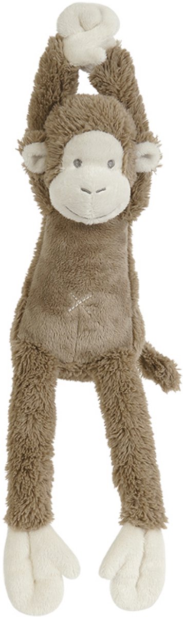 Happy horse aap mickey muziekknuffel - bruin - baby cadeau