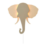 Van tjalle en jasper - olifant wandlamp - hout