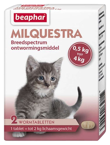 Beaphar milquestra kleine kat kitten