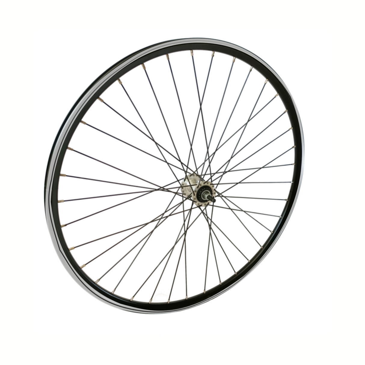 Voorwiel 28x1 5 8x1 3 8 nexus (voor rollerbrakes) zwart