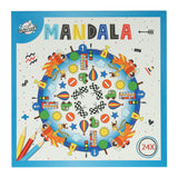 Kleurboek mandala 20,5x20,5cm