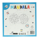 Kleurboek mandala 20,5x20,5cm