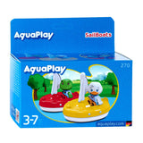 Aquaplay big - - 2 zeilboten + 2 figuren - waterbaanaccessoires