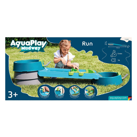 Aquaplay - waterbaan - mudway run - modderbaan
