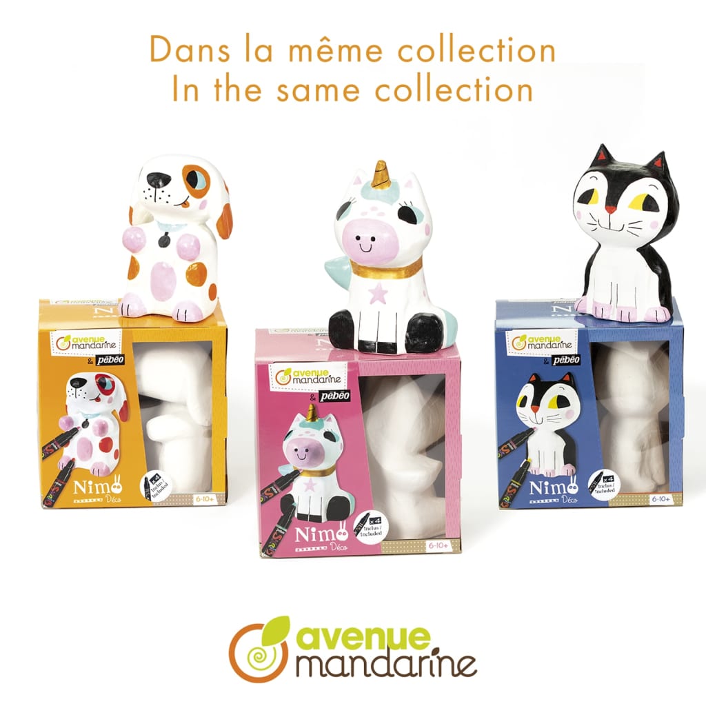 Avenue Mandarine Avenue Mandarine Tekenset Nimo Deco Victor the Cat