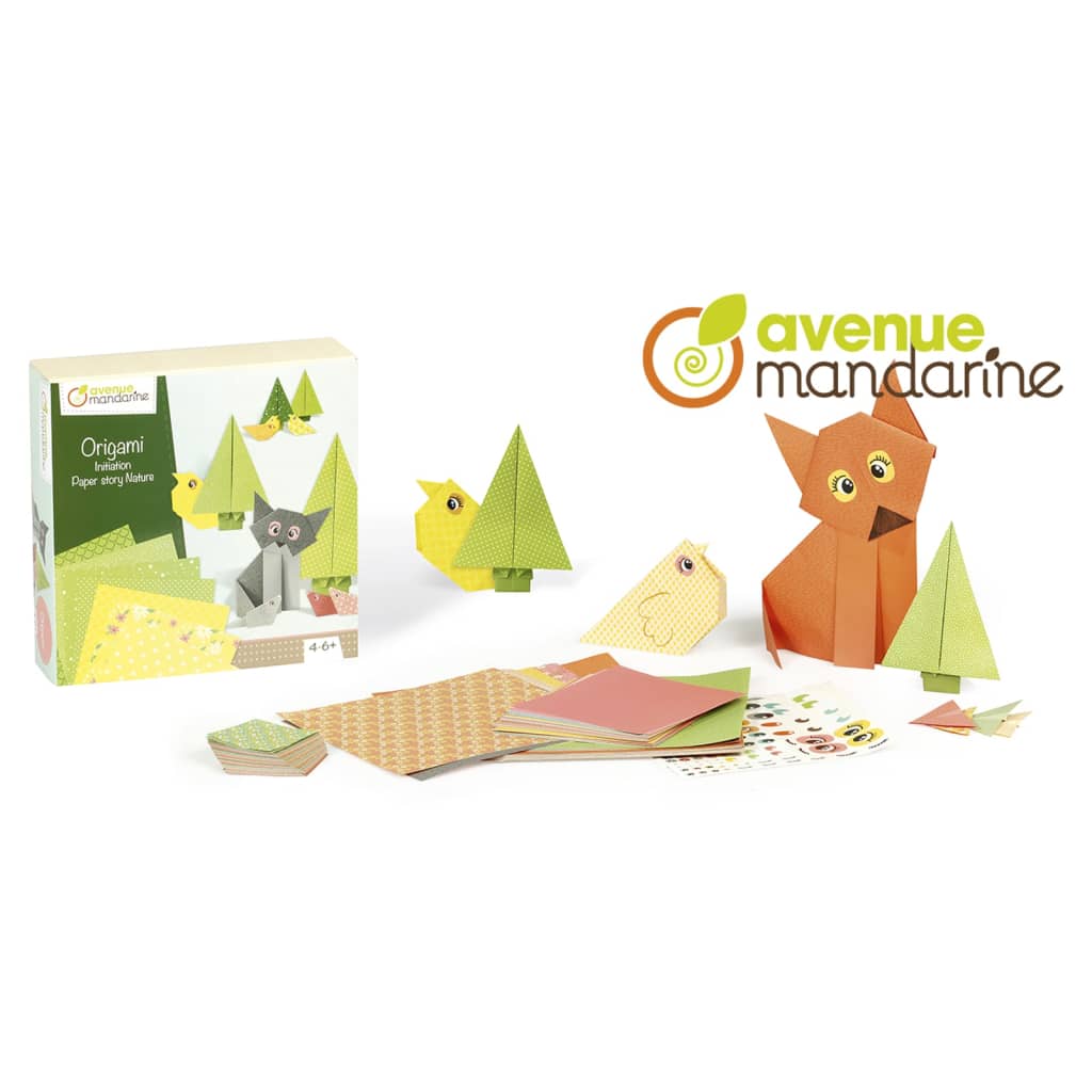 Avenue Mandarine Avenue Mandarine Knutseldoos Origami Initiation