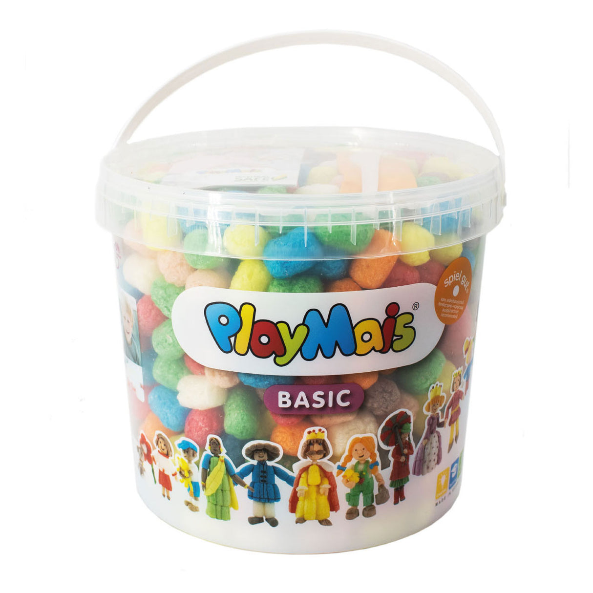 PlayMais Basic Emmer 5 Liter (> 500 Stukjes)