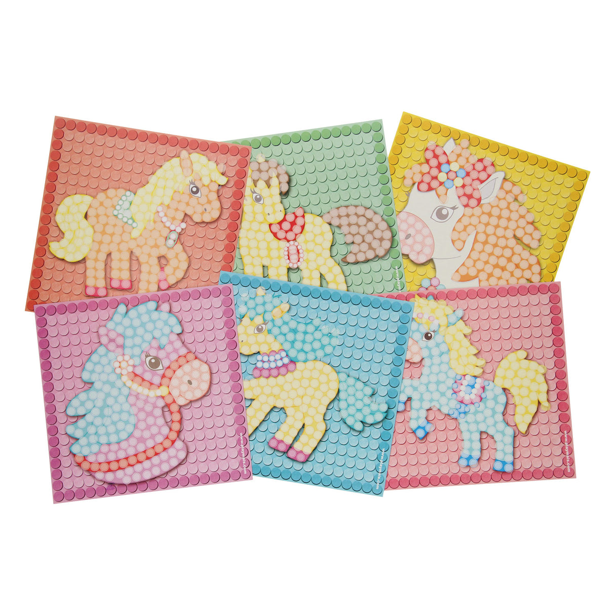 Playmais PlayMais Mosaic Kaarten Versieren Dream Pony