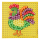 Playmais mosaic kaarten versieren boerderij