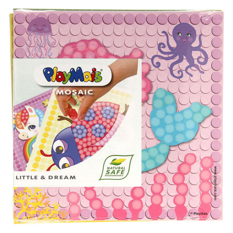 Playmais PlayMais Mosaic Kaarten Versieren Meisjes Set, 24st.