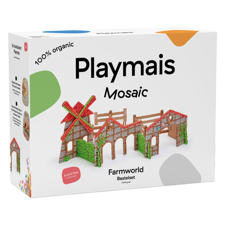 Playmais mosaic boerderijset - 8000 stukjes