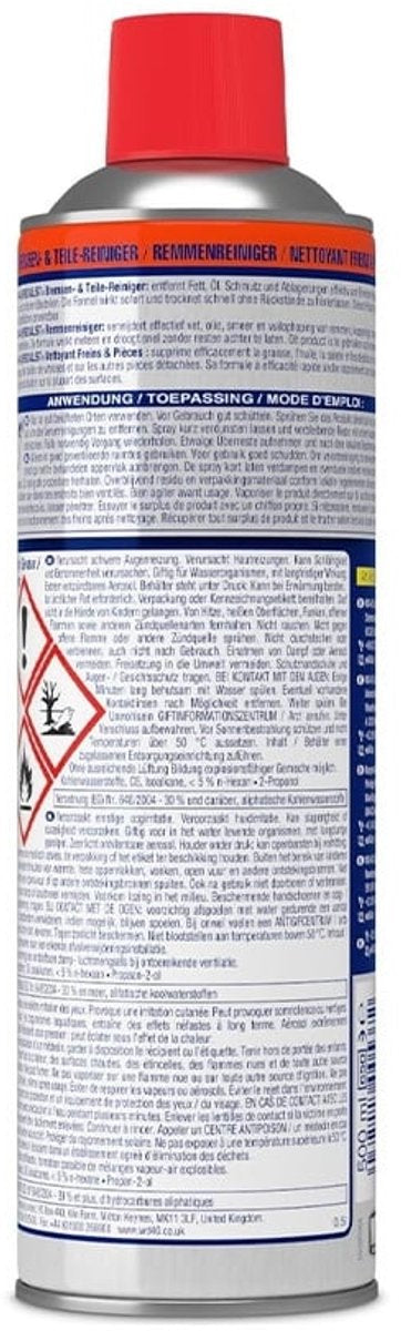 Wd40 schijfremreiniger specialist 500ml