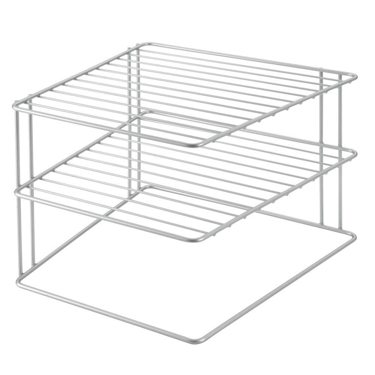 Metaltex palio hoekkastrek 25x25x19cm zilver