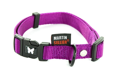 Martin Halsband verstelbaar nylon paars