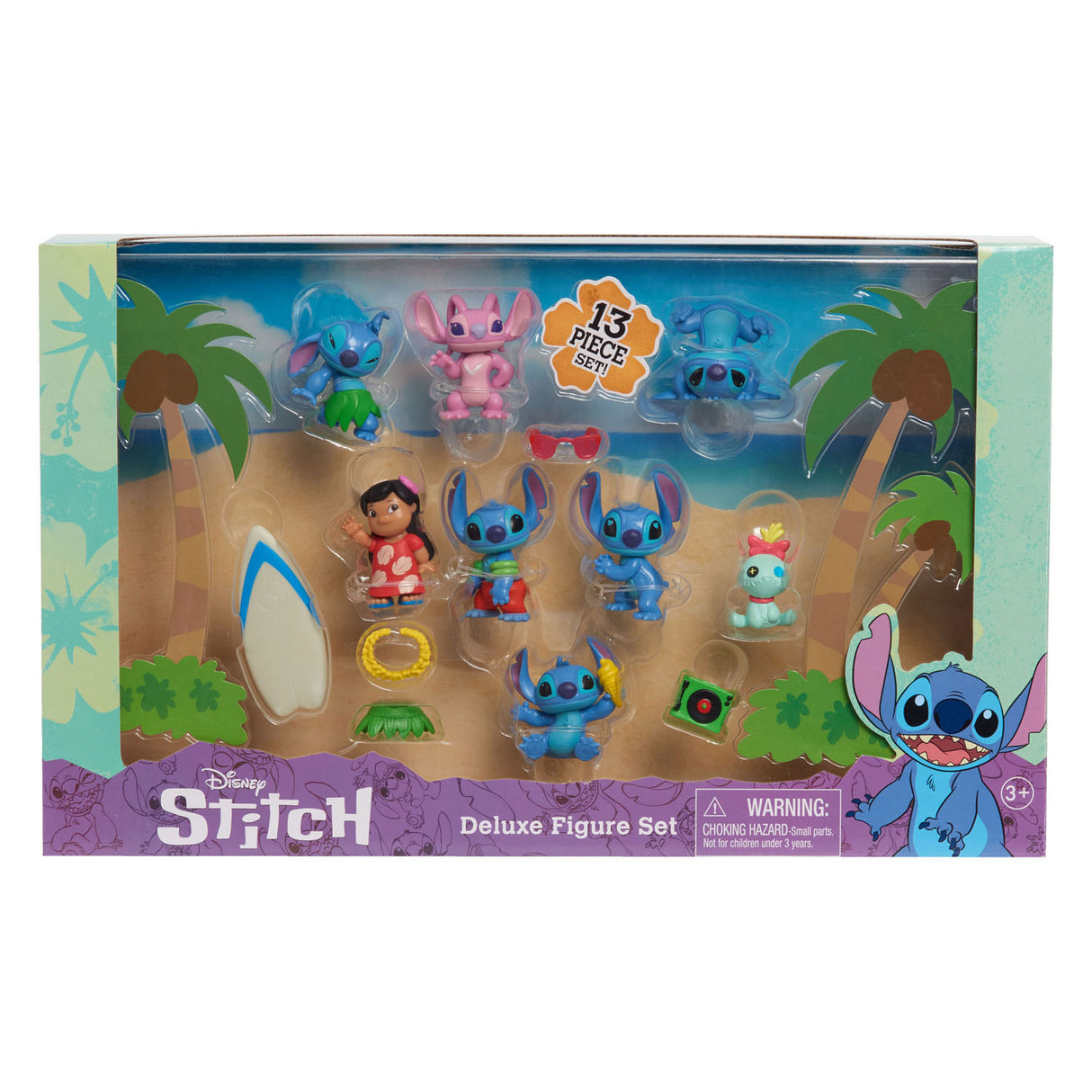 Spectron stitch deluxe figuren speelset, 13dlg.