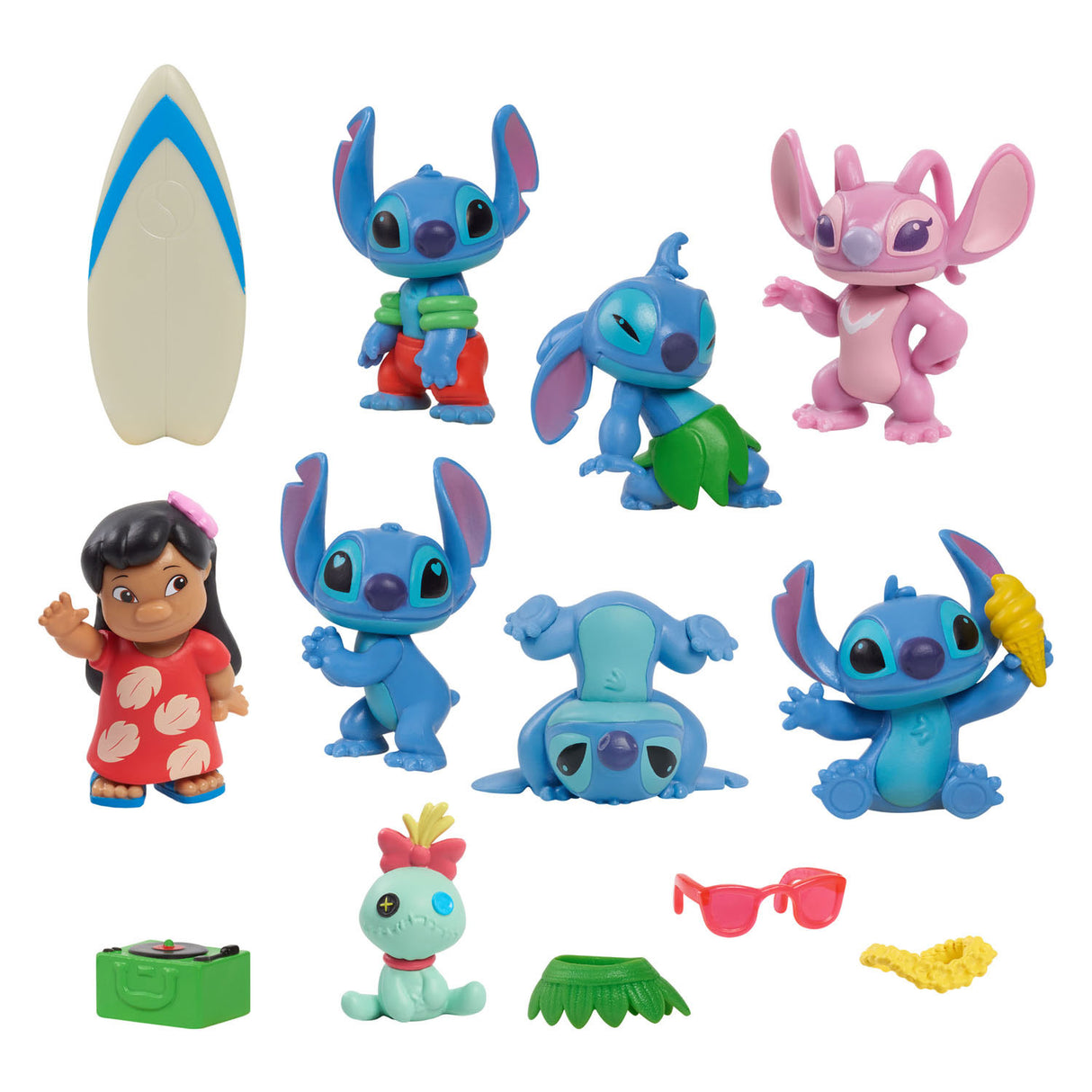 Spectron stitch deluxe figuren speelset, 13dlg.