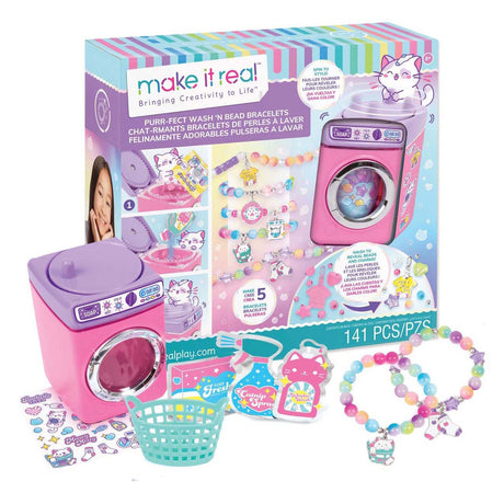 Make it real purr-fect wash 'n bead armbanden maken