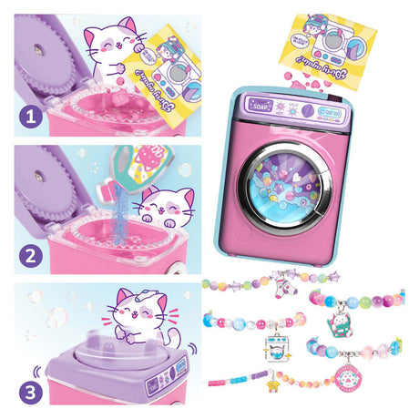 Make it real purr-fect wash 'n bead armbanden maken