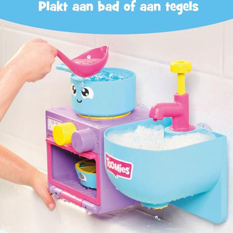 Tomy bubbels en bakken - keuken voor in bad