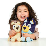 Moose toys pluchen knuffel bluey - bingo, 20cm