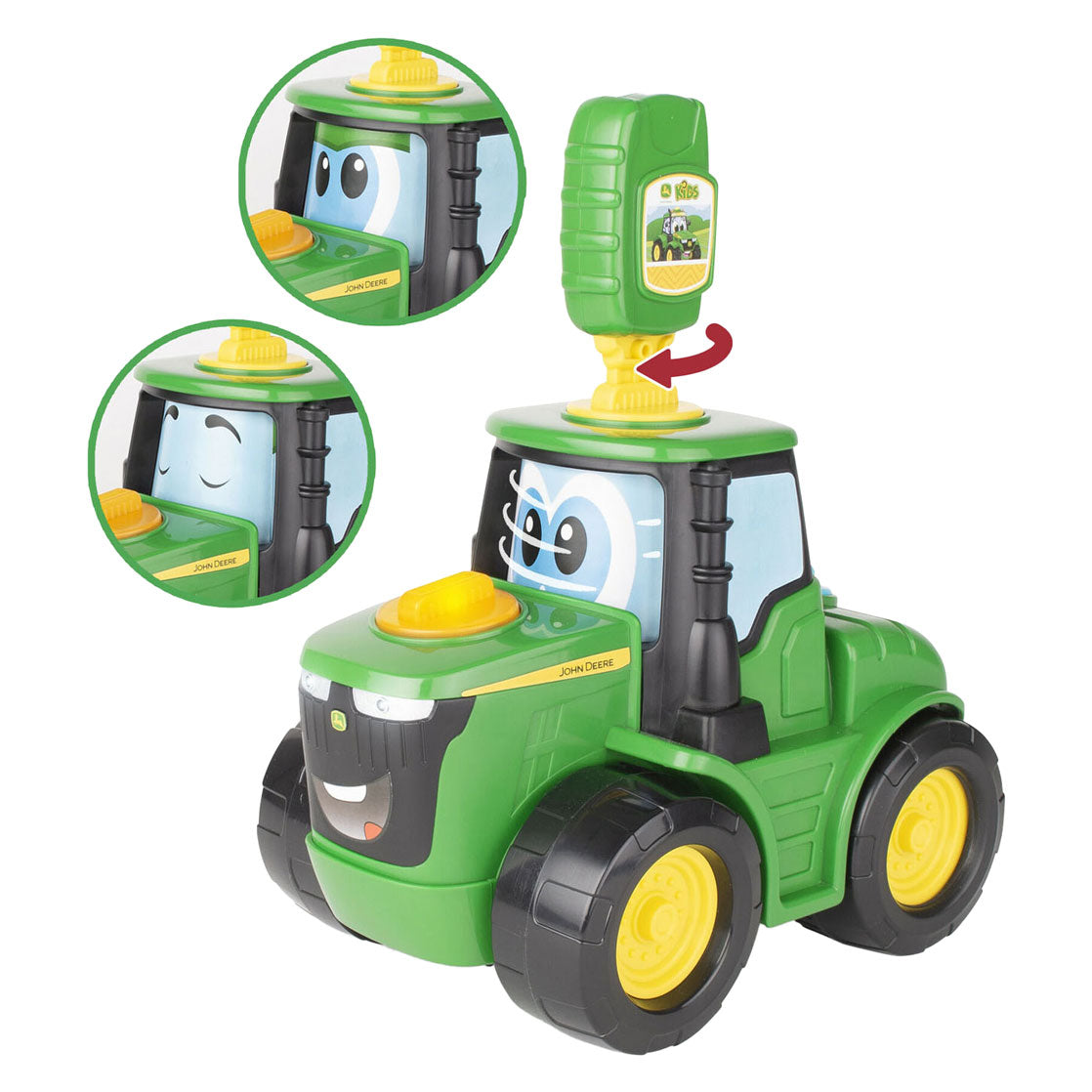 Tomy John Deere Johnny Tractor met Sleutel