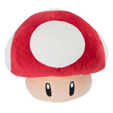 Tomy mocchi mocchi mega super mario mushroom pluchen knuffel