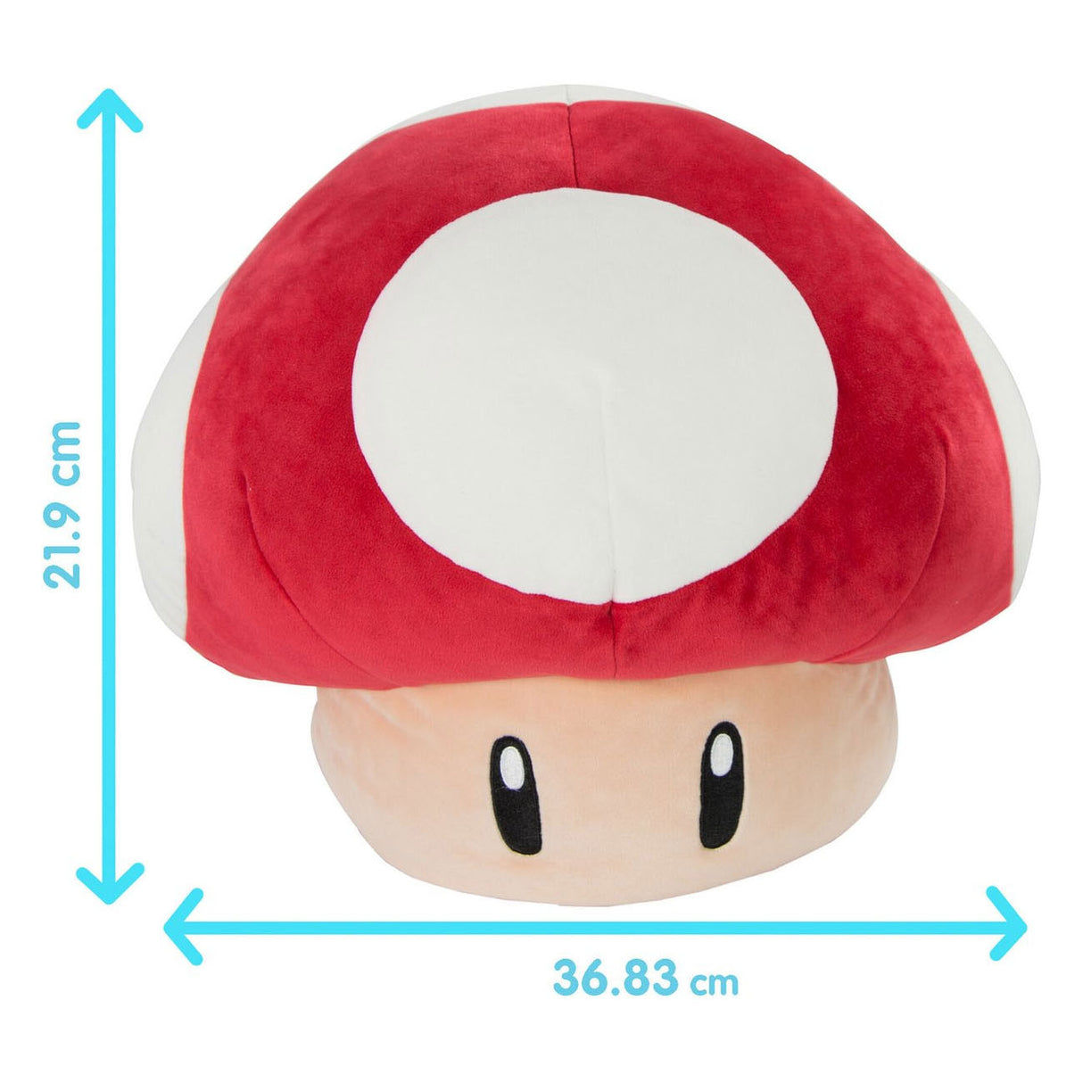 Tomy Mocchi Mocchi Mega Super Mario Mushroom Pluchen Knuffel