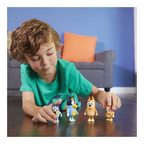 Moose toys bluey familie figurenset 4 pack