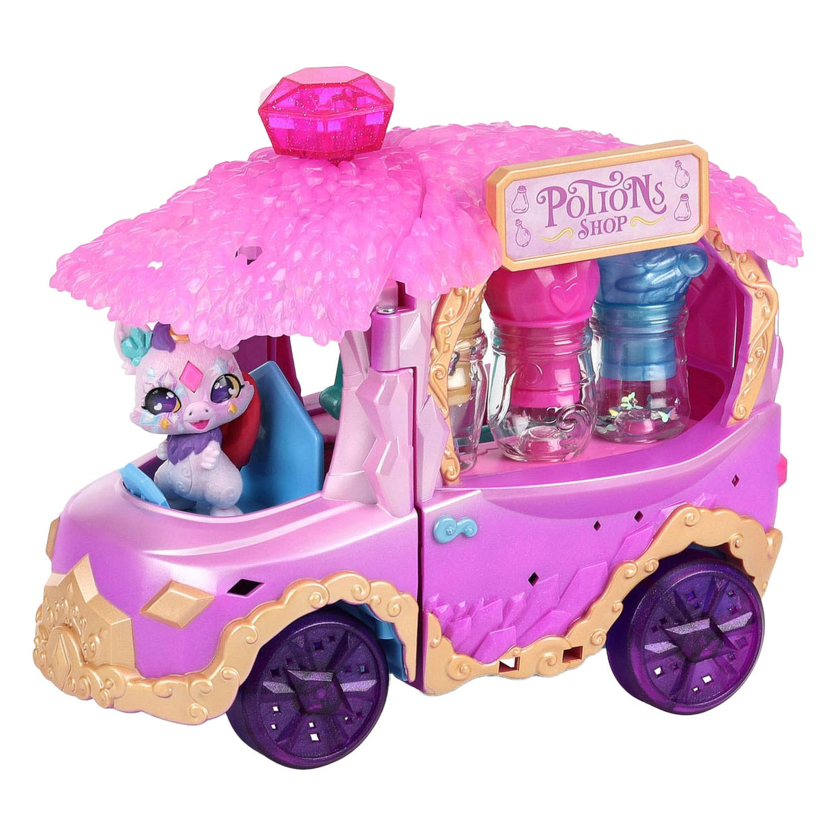 Moose toys magic mixies mixlings verzamelketels magische toverdrank voertuig crystal woords serie 3