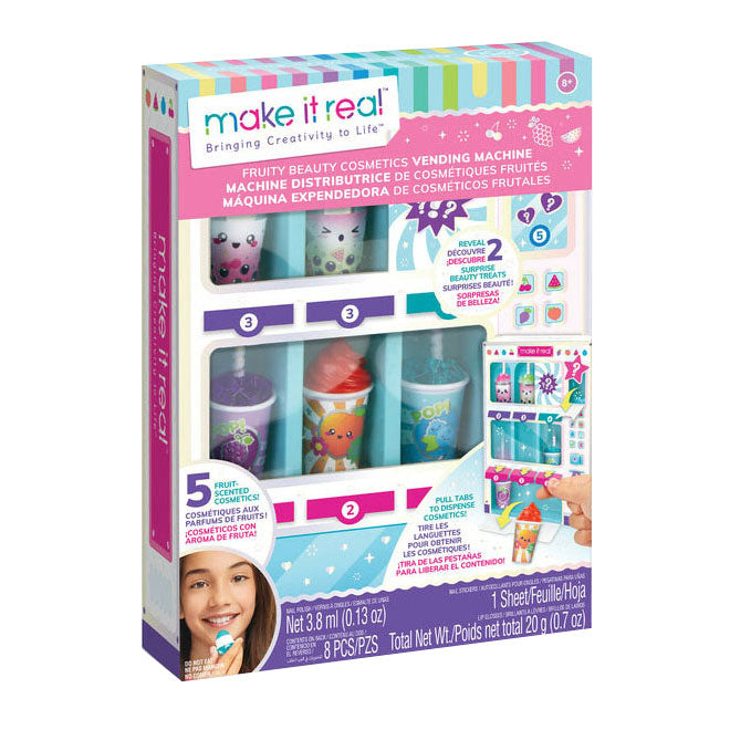 Make it real - lipgloss automaat set