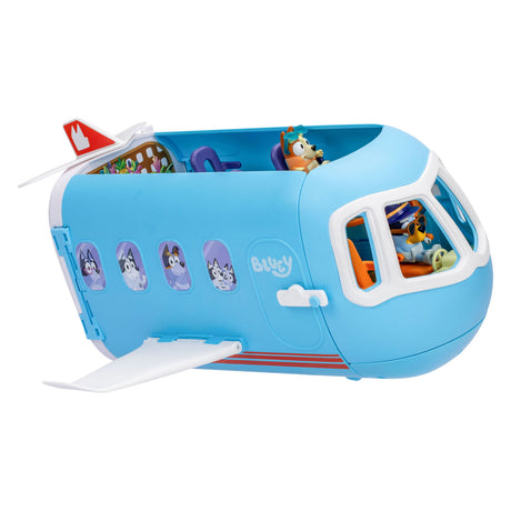 Moose bluey 3in1 vliegtuig met 2 speelfiguren